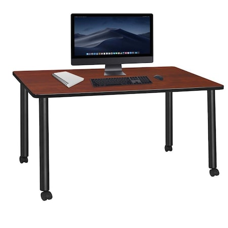 Regency Desk Shells, 24 D X 29 H, 66 W X Wood, Metal, Cherry MDCL6624CHBK